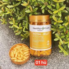 Viên sữa ong chúa 1000mg Healthy Care 365 viên, tăng sức khỏe, đẹp da