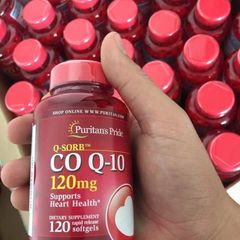 Viên hỗ trợ tim mạch CoQ10 Puritan’s Pride 100mg 120 viên, bảo vệ tim