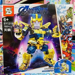 Bộ Đồ Chơi Lắp Ráp Mô Hình Siêu Nhân Heroes Assemble SY1319 - Đồ Chơi Lego Sáng Tạo Phát Triển Kỹ Năng Cho Trẻ Em 6 Tuổi Trở Lên