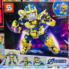 Bộ Đồ Chơi Lắp Ráp Mô Hình Siêu Nhân Heroes Assemble SY1319 - Đồ Chơi Lego Sáng Tạo Phát Triển Kỹ Năng Cho Trẻ Em 6 Tuổi Trở Lên