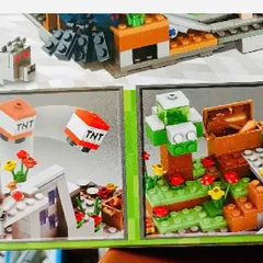 Bộ Đồ Chơi Lắp Ráp My World 1013-1 - Đồ Chơi Lego 760 Chi Tiết Phát Triển Sáng Tạo Cho Trẻ Em, An Toàn Và Đầy Thú Vị
