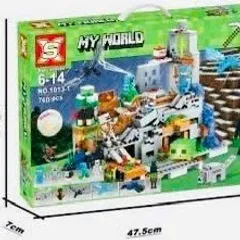 Bộ Đồ Chơi Lắp Ráp My World 1013-1 - Đồ Chơi Lego 760 Chi Tiết Phát Triển Sáng Tạo Cho Trẻ Em, An Toàn Và Đầy Thú Vị