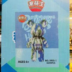 Bộ Đồ Chơi Xếp Hình 3D Magic Blocks Mô Hình Gấu Khổng Lồ - Đồ Chơi Giáo Dục Sáng Tạo Cho Trẻ Em Và Người Lớn
