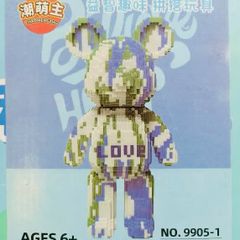 Bộ Đồ Chơi Xếp Hình 3D Magic Blocks Mô Hình Gấu Khổng Lồ - Đồ Chơi Giáo Dục Sáng Tạo Cho Trẻ Em Và Người Lớn