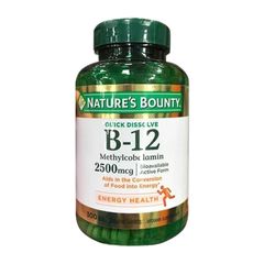 Viên uống B12 Quick Dissolve Nature’s Bounty 300 viên, bổ máu, tăng năng lượng