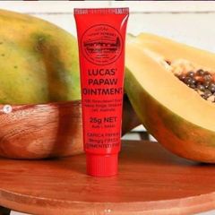 Kem Dưỡng Môi Đa Năng Lucas Papaw 25g - Dưỡng Ẩm Mềm Mại, Chống Khô Và Nứt Nẻ, Sản Phẩm Từ Úc Chất Lượng Cao