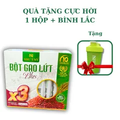 Bột Gạo Lứt Như Ý Ny 500g - Hỗ Trợ Giảm Cân Hiệu Quả, Giàu Chất Xơ và Vitamin, Dinh Dưỡng Lành Mạnh
