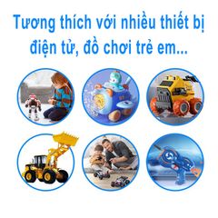 Pin Sạc 14500 3.7V 1200mAh SM-2P - Chống Quá Tải, Dành cho Xe Điều Khiển RC, Robot Đồ Chơi và Thiết Bị 3.7V