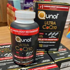 Viên uống bổ tim, ngừa đột quỵ CoQ10 120 viên