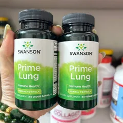 Viên uống bổ phổi Swanson 60 viên, tăng chức năng hô hấp
