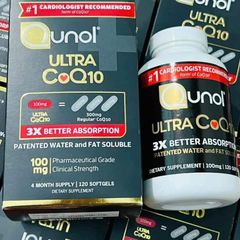 Viên uống bổ tim, ngừa đột quỵ CoQ10 120 viên