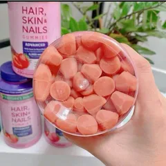 Viên uống bổ sung tóc, da, móng Nature’s Bounty 180 viên dẻo, đẹp da, tóc