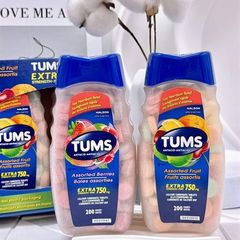 Viên ngậm Tums vị dâu 200 viên – Giảm đau dạ dày nhanh chóng và hiệu quả, hương vị thơm ngon, sản phẩm hỗ trợ tiêu hóa từ Mỹ