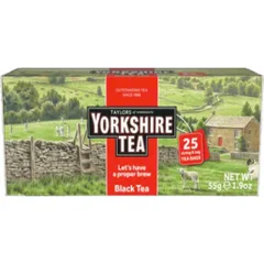 Trà Túi Lọc Taylors Of Harrogate Yorkshire 100 Gói - Hương Thơm Quyến Rũ, Vị Đậm Đà, Thư Giãn Tối Ưu