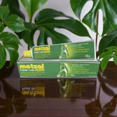 Kem Metsal – Kem Làm Ấm Cơ, Giúp Thư Giãn và Giảm Đau, Hương Thơm Dễ Chịu, Thích Hợp Chăm Sóc Cơ Thể, Xoa Bóp Thoải Mái