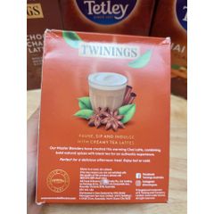 Twinings Choc Chai Latte Sachets - Hòa Tan Thức Uống Ngon, Trà Latte Cacao 10 Gói, Thư Giãn Tại Nhà hoặc Văn Phòng