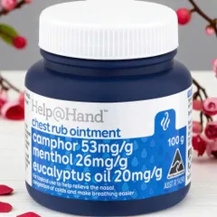 Dầu Xoa Help@Hand Chest Rub 100g Cho Bé Khi Trở Trời