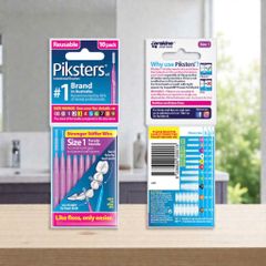 Piksters Interdental Brushes 10 Pack – Bàn Chải Kẽ Siêu Mảnh Nhập Khẩu