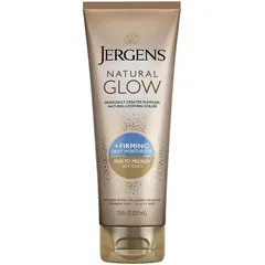 Kem Dưỡng Jergens Natural Glow 221ml - Dưỡng Da Mịn Màng, Đều Màu, Sáng Rạng Rỡ, Phù Hợp Da Sáng Trung Bình và Nâu