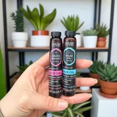 Dầu Dưỡng Hask Keratin Protein - Dưỡng Tóc Mềm Mượt, Óng Ả và Không Bết Dễ Dàng, Phù Hợp Mọi Loại Tóc