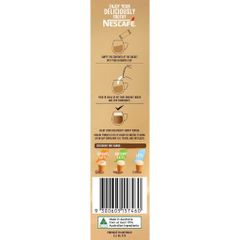 Cà phê hòa tan Nescafe Úc hộp 10 gói bọt kem - Thưởng thức cà phê hiện đại cho người bận rộn