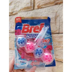 Viên xả toilet Bref Power - Combo hương dễ chịu từ Úc, kháng khuẩn, làm sạch bồn cầu, giữ nhà vệ sinh thơm tho, sạch sẽ.