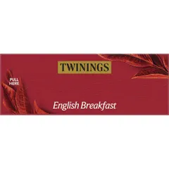 Trà đen Twinings English Breakfast 100 túi - Hương vị đậm đà, giúp tỉnh táo và thư giãn mỗi ngày