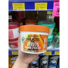 Garnier Fructis 3 in 1 - Kem Ủ Dưỡng Tóc Phục Hồi Hư Tổn, Giải Quyết Tóc Khô, Xơ và Chẻ Ngọn, Dưỡng Ẩm Không Bết Tóc