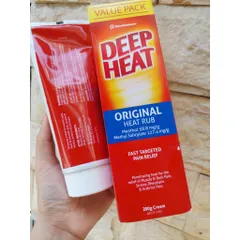 Xoa Bóp Nóng Deep Heat Gel 200gr - Tuýp Lớn