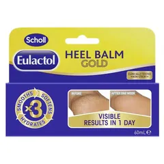 Kem Dưỡng Gót Chân Scholl 60ml - Giảm Khô Nứt Nẻ, Dưỡng Ẩm Sâu, Phục Hồi Da Chân, Lý Tưởng Cho Mùa Đông