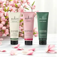 Sukin Facial Scrub 125ml - Tẩy Tế Bào Chết Dưỡng Da Mặt Sạch Mịn, Chiết Xuất Tự Nhiên, An Toàn Cho Da Nhạy Cảm, Ngăn Ngừa Mụn
