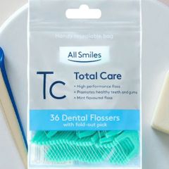 Tăm Chỉ Nha Khoa Hương Bạc Hà Woolworths All Smiles - Gói 36 Cây Chăm Sóc Răng Miệng An Toàn Và Hiệu Quả
