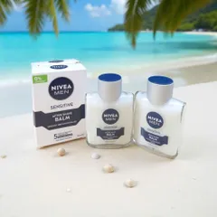 NIVEA MEN Sensitive Post Shave Balm 100ml giảm kích ứng da nhạy cảm
