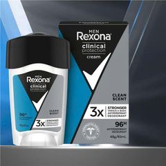 Lăn Khử Mùi Rexona Clinical 48g - Kiểm Soát Mùi Cơ Thể 96 Giờ, Khô Thoáng Dành Cho Nam Nữ, Phù Hợp Hoạt Động Năng Động