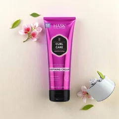 Kem dưỡng tóc xoăn Hask 198ml Úc – Không bết dính, mềm mượt