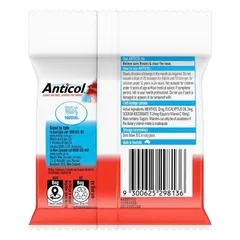 Kẹo Ngậm Anticol Menthol Bạc Hà – Giảm Khô Rát Cổ Họng và Tạo Hơi Thở Thơm Mát, Sản Phẩm Từ Úc Dễ Dùng Mỗi Ngày