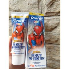 Kem Đánh Răng Oral-B Kids - Hương Vị Trái Cây Ngon Ngất, Giúp Bé Tập Đánh Răng và Hình Thành Thói Quen Chăm Sóc Răng Mỗi Ngày