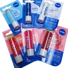 Son Dưỡng Môi NIVEA Australia Lip Bill 4.8g - Dưỡng Ẩm, Phục Hồi Môi Khô, Lót Son Màu, Chứa Vitamin E