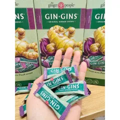 Hộp kẹo gừng Gin Gins 500g vị truyền thống thơm ngon dễ dùng