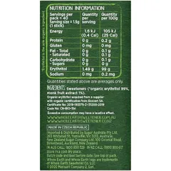 Đường Không Calo La Hán Quả Whole Earth Hộp 40