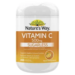Viên ngậm Vitamin C 300 viên bổ sung vitamin mỗi ngày, ngăn ngừa cảm cúm