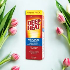 Gel Xoa Bóp Deep Heat 200gr - Dạng Kem Nóng