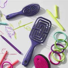 Lược Gỡ Rối Tóc Lady Jayne Flexi Glide - Thiết Kế Đàn Hồi, Dễ Chải, Phù Hợp Tóc Xoăn và Khô