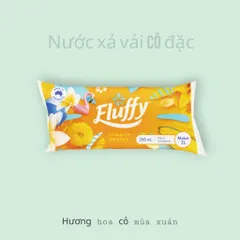 Nước xả vải Fluffy Úc 250ml - Hỗ trợ làm mềm vải, giữ màu và tạo hương thơm lâu dài cho quần áo và không gian sống