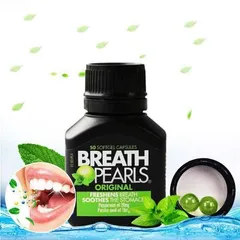 Viên Uống Thơm Miệng Breath Pearl - Hỗ Trợ Hơi Thở Thơm Mát Từ Thiên Nhiên, Dễ Dàng Mang Theo, Không Gây Khô Miệng