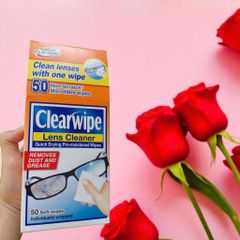 Clearwipe Khăn Lau Kính Chống Bám Bụi Không Làm Xước
