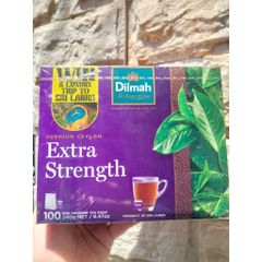 Trà túi lọc Dilmah Extra Strength 100 túi - Hương vị đậm đà từ trà đen nguyên chất, tốt cho sức khỏe và tinh thần