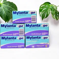 Viên Nhai Mylanta Ớt Hơi – Giảm Đầy Hơi, Chướng Bụng, Trào Ngược Dạ Dày Dễ Dùng, Hương Bạc Mát Lạnh