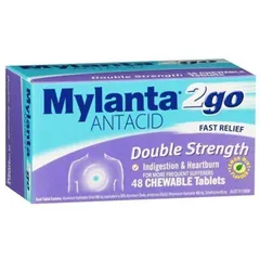 Viên Nhai Mylanta Ớt Hơi – Giảm Đầy Hơi, Chướng Bụng, Trào Ngược Dạ Dày Dễ Dùng, Hương Bạc Mát Lạnh