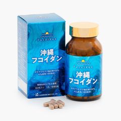 Tảo Fucoidan Okinawa Xanh Chính Hãng Nhật Bản - Hỗ Trợ U Bướu, Tăng Cường Miễn Dịch, 180 Viên